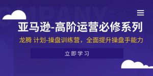 (11625期)亚马逊-高阶运营必修系列,龙腾 计划-操盘训练营,全面提升操盘手能力-庄子聊项目