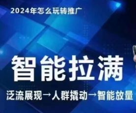 七层老徐·2024引力魔方人群智能拉满+无界推广高阶，自创全店动销玩法（更新6月）-庄子聊项目
