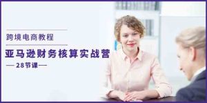 跨境电商教程:亚马逊财务核算实战营(28节课)-庄子聊项目