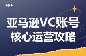 亚马逊VC账号核心玩法解析,实战经验拆解产品模块运营技巧,提升店铺GMV,有效提升运营利润-庄子聊项目