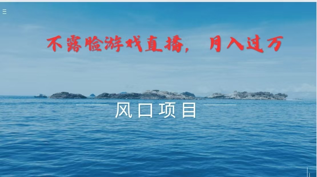 不露脸不出镜，玩转找茬游戏，普通人实现月入过万的好项目-庄子聊项目