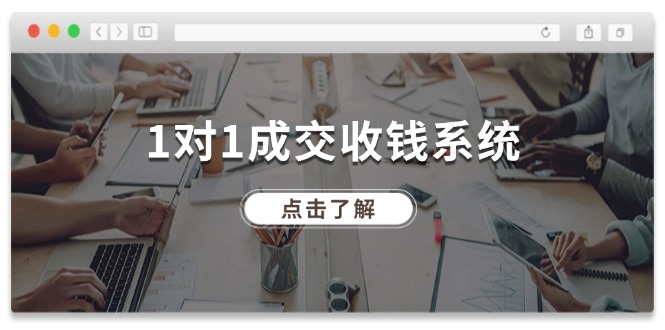（11936期）1对1成交 收钱系统，十年专注于引流和成交，全网130万+粉丝-庄子聊项目