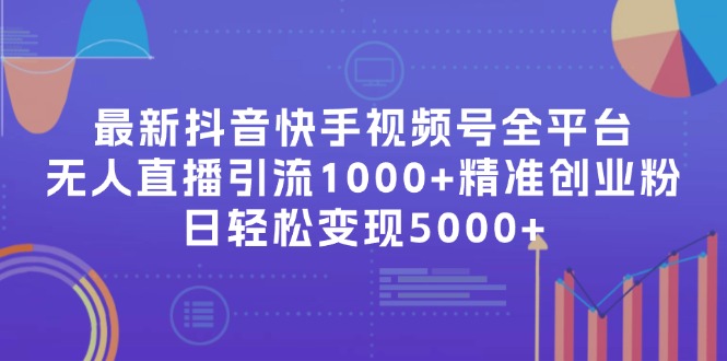 （11970期）最新抖音快手视频号全平台无人直播引流1000+精准创业粉，日轻松变现5000+-庄子聊项目