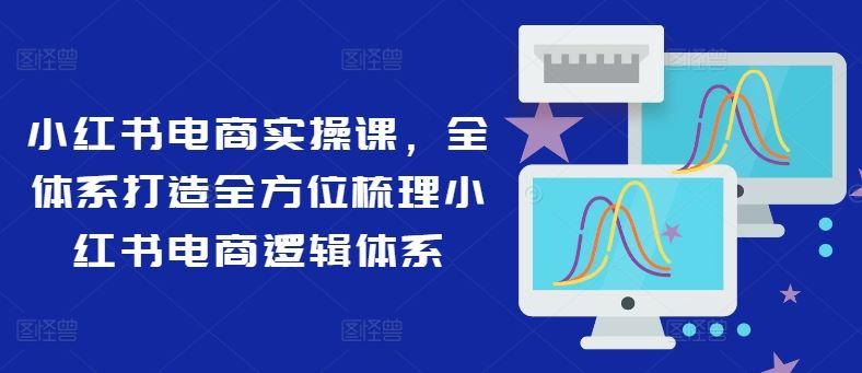 小红书电商实操课，全体系打造全方位梳理小红书电商逻辑体系-庄子聊项目