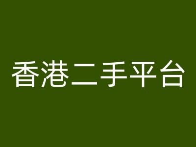 香港二手平台vintans电商，跨境电商教程-庄子聊项目