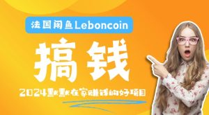 法国闲鱼Leboncoin跨境电商教程:环境邮箱电话解决产品上传及流量,悄悄赚钱-庄子聊项目