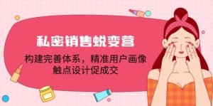 (12436期)私密销售蜕变营:构建完善体系,精准用户画像,触点设计促成交-庄子聊项目