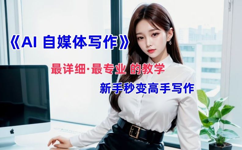 AI自媒体文章创作全网最详细教程，新手秒变写作高手，多方位发展-庄子聊项目