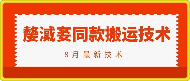抖音96万粉丝账号【嫠㵄㚣】同款搬运技术-庄子聊项目