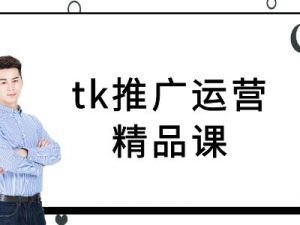 tk推广运营精品课-tiktok跨境电商教程-庄子聊项目