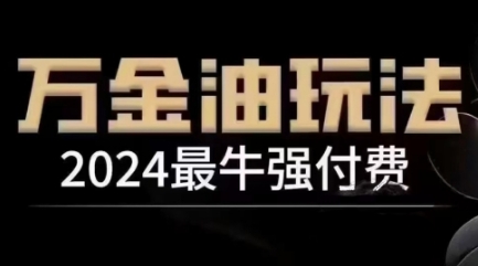 2024最牛强付费，万金油强付费玩法，干货满满，全程实操起飞-庄子聊项目