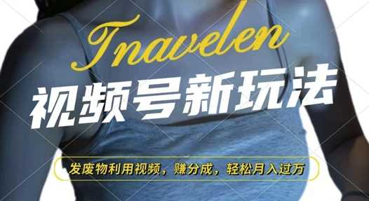 视频号新玩法，废物利用视频，撸分成收益，轻松月入过W【揭秘】-庄子聊项目