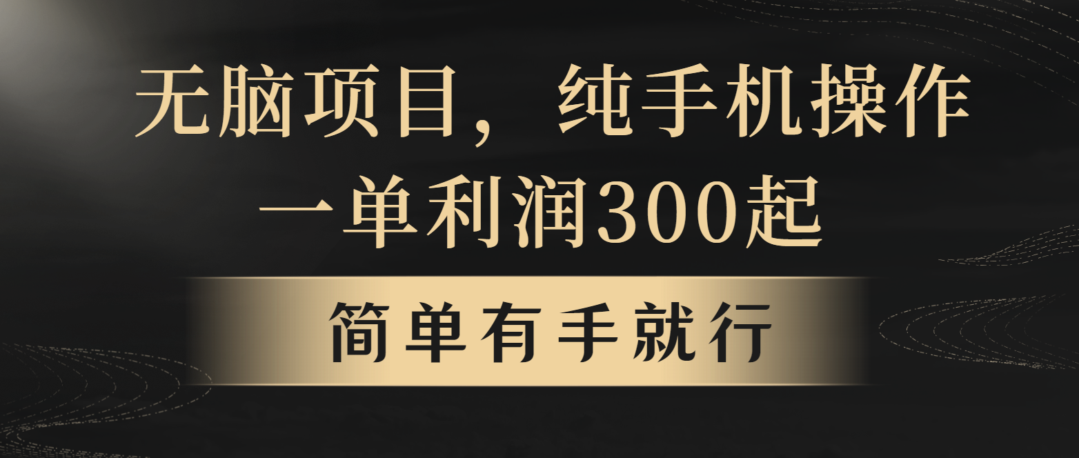 全网首发，翻身项目，年前最赚钱项目之一。收益翻倍！-庄子聊项目