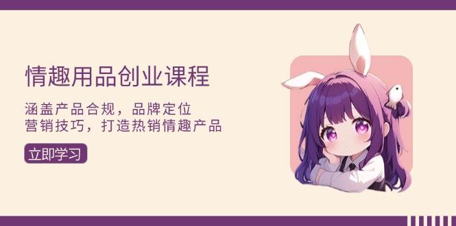 （13682期）情趣用品创业课程：涵盖产品合规，品牌定位，营销技巧，打造热销情趣产品-庄子聊项目