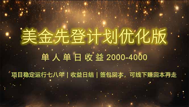 连续7-8年创单日收益冠军项目，日收益$600-1200-庄子聊项目