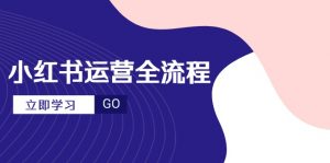 小红书运营全流程,爆款选题文案,视频制作技巧,进阶达人宝典-庄子聊项目