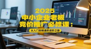 2025中小企业老板竞价推广必修课:从入门到精通的进阶之路-庄子聊项目