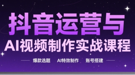 高姐·AI+运营玩转抖音-庄子聊项目