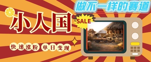 DeepSeek+绘图+视频制作小人国微观视频，小白轻轻松松上手，条条爆款，条条变现，单日就能收益-庄子聊项目