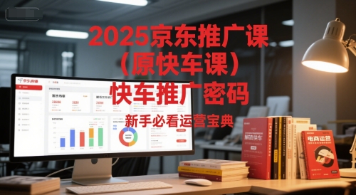 2025京东推广课(原快车课)解锁京东快车推广密码，新手必看运营宝典-庄子聊项目
