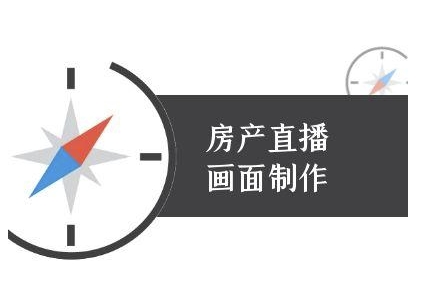 房产直播画面制作-抖音房产直播教程-庄子聊项目