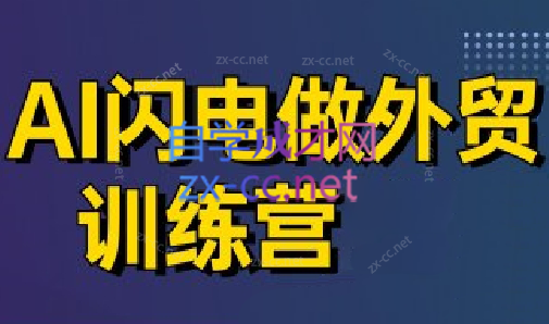 大卫·AI闪电做外贸训练营(更新6月)-庄子聊项目