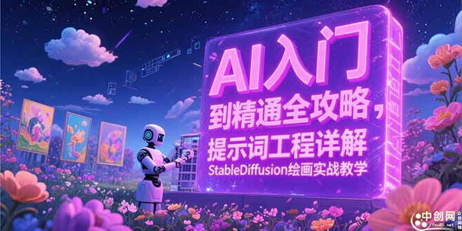 AI入门到精通全攻略，提示词工程详解，StableDiffusion绘画实战教学-庄子聊项目