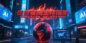 付费文章《世界变局生存指南，AI转型加海外突围，破解小城市生存陷阱》-庄子聊项目