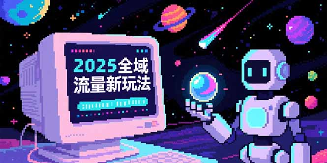2025全域流量新玩法，O5A无潜入池方法论，基础逻辑+实战技巧全解析-庄子聊项目