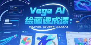 Vega AI绘画速成课：快速上手流程，核心功能解析，作品高效产出-庄子聊项目