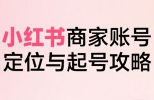 小红书电商全链路实战从定位到爆单，系统拆解小红书商家起号全流程(更新)-庄子聊项目