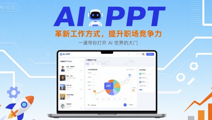 AI+PPT：革新工作方式，提升职场竞争力，一课带你打开 AI 世界的大门-庄子聊项目
