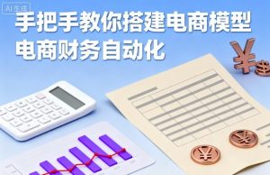 手把手教你搭建电商模型-电商财务自动化-庄子聊项目