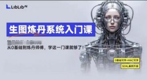 LibLibAI哩布哩布生图炼丹系统入门课，从生图到炼丹，只学这一门就够了-庄子聊项目