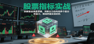 股票指标实战,基金操盘逻辑拆解,洞察主力动向培养个股分析能力把握买卖时机(更新)-庄子聊项目