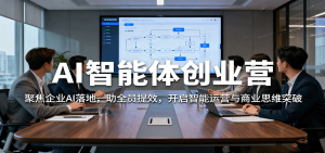 AI智能体创业营:聚焦企业AI落地,助全员提效,开启智能运营与商业思维突破-庄子聊项目