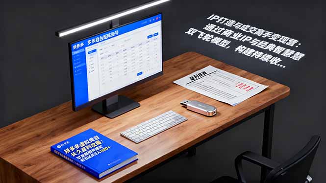 IP打造与成交高手变现营:通过商业IP+经典智慧双飞轮模型 构建持续收钱系统-庄子聊项目