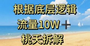 据底层逻辑,流量10W+,以安全知识科普为例-庄子聊项目