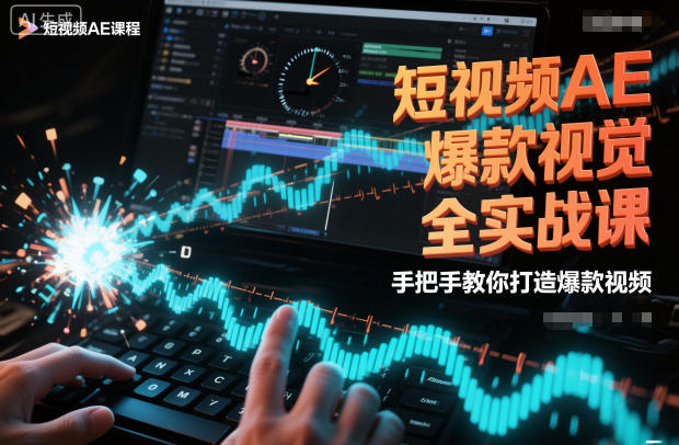 短视频AE爆款视觉全实战课，手把手教你打造爆款视频-庄子聊项目