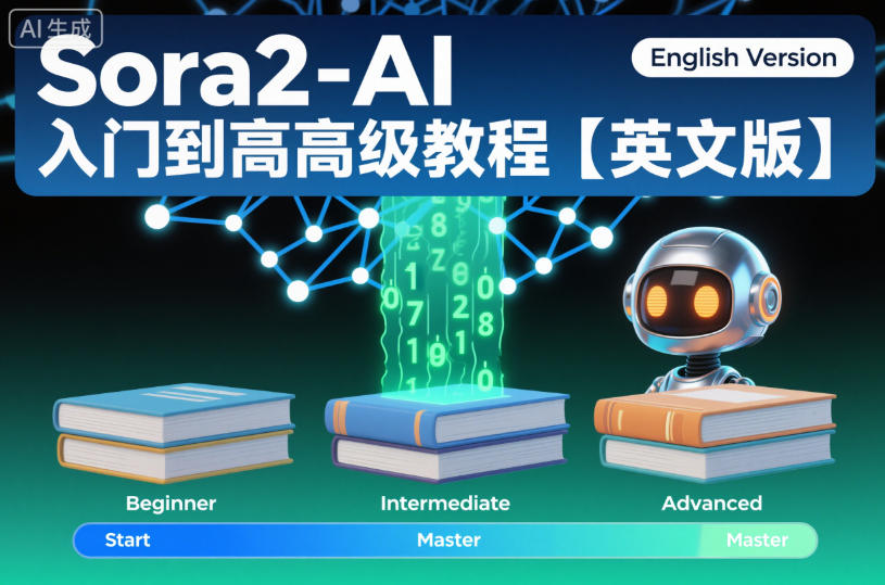 Sora2-AI入门到高级教程【英文版】-庄子聊项目