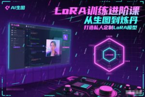 LoRA训练进阶课,从生图到炼丹,打造私人定制LoRA模型-庄子聊项目