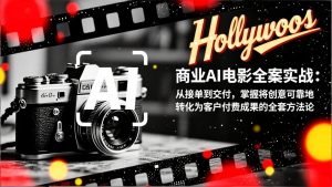 商业AI电影全案实战：从接单到交付，掌握将创意可靠地转化为客户付费成果的全套方法论-庄子聊项目