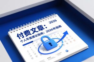 付费文章:个人年度建议指南:2026年指南-庄子聊项目