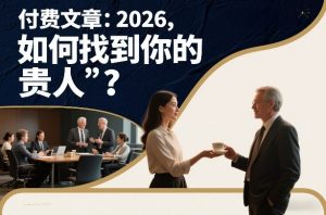 付费文章：2026，如何找到你的“贵人”？-庄子聊项目