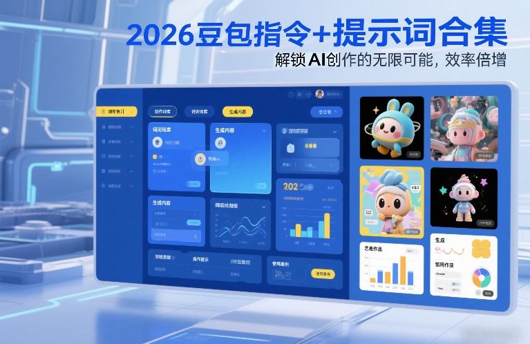 2026豆包指令+提示词合集，解锁AI创作的无限可能，效率倍增-庄子聊项目
