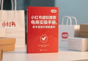 小红书⁠‬⁠‌‬⁠‬‍‍‌‬‌‍⁠‌⁠⁠‬‬‌‍虚拟搜索电商实操手册，新手直接抄就能盈利-庄子聊项目