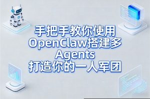 手把手教你使用OpenClaw搭建多Agents打造你的一人军团-庄子聊项目