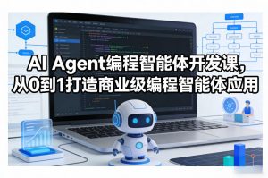 AI Agent编程智能体开发课，从0到1打造商业级编程智能体应用-庄子聊项目