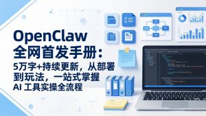 OpenClaw 全网首发手册：5万字+持续更新，从部署到玩法，一站式掌握 AI 工具实操全流程-庄子聊项目