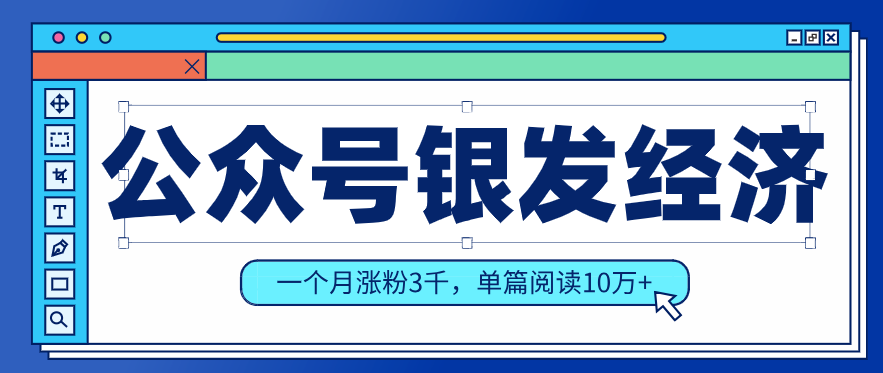 公众号老年哲学鸡汤赛道，一个月涨粉3千，单篇阅读10万+(详细操作教程)-庄子聊项目